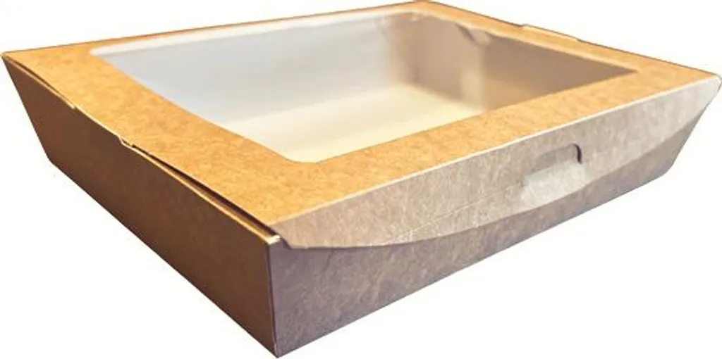 Coffret repas sushi carton 21x16cm - Idéal Vente à emporter (40 pcs)