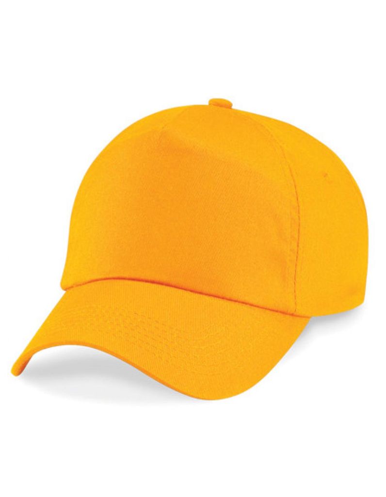 Beechfield B10 | Original 5-Panel Cap / Kappe / Mütze / Hut - Farbe: Gold - Größe: One Size