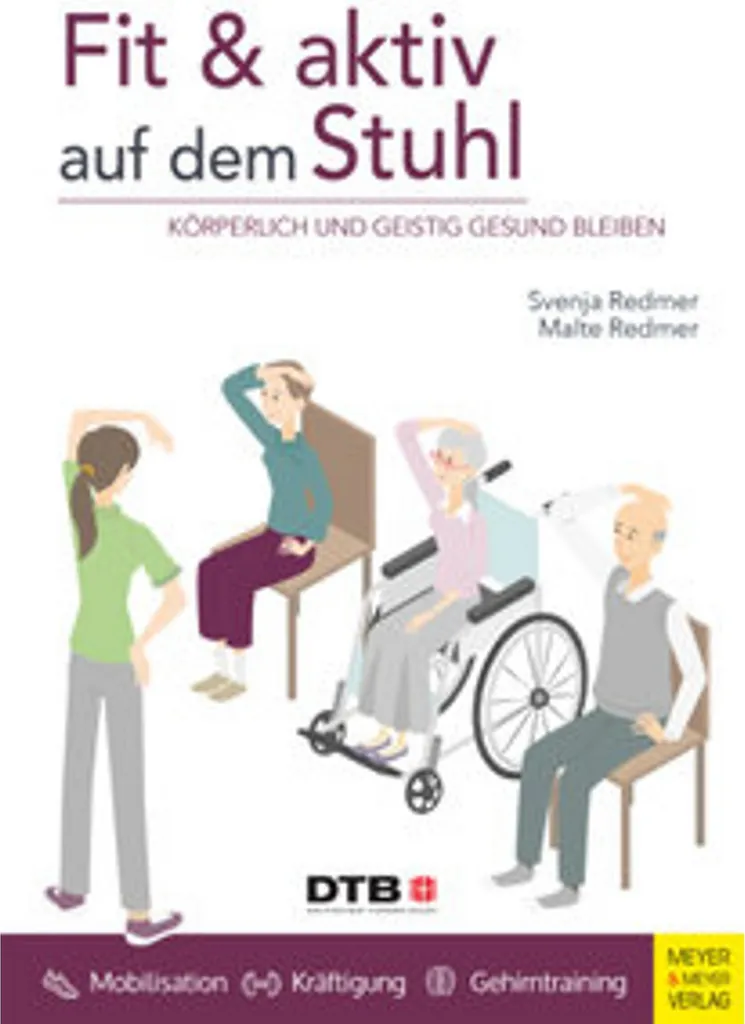Fitness au bureau avec Fit und aktiv auf dem Stuhl : sport sur chaise