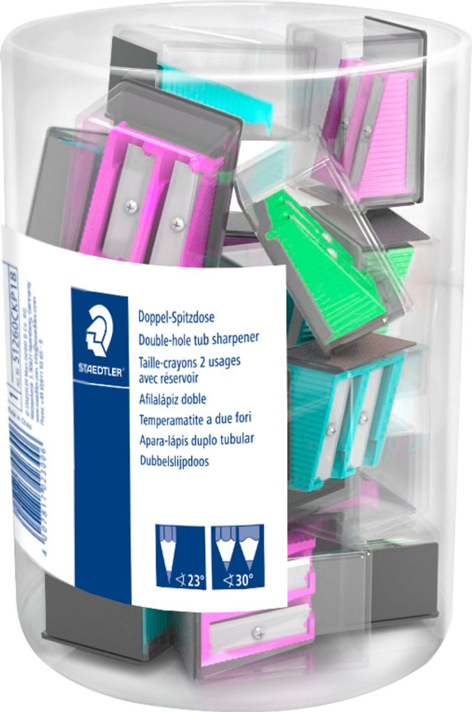 STAEDTLER Doppel-Spitzdose 512 60 18er Runddose Produktbild 