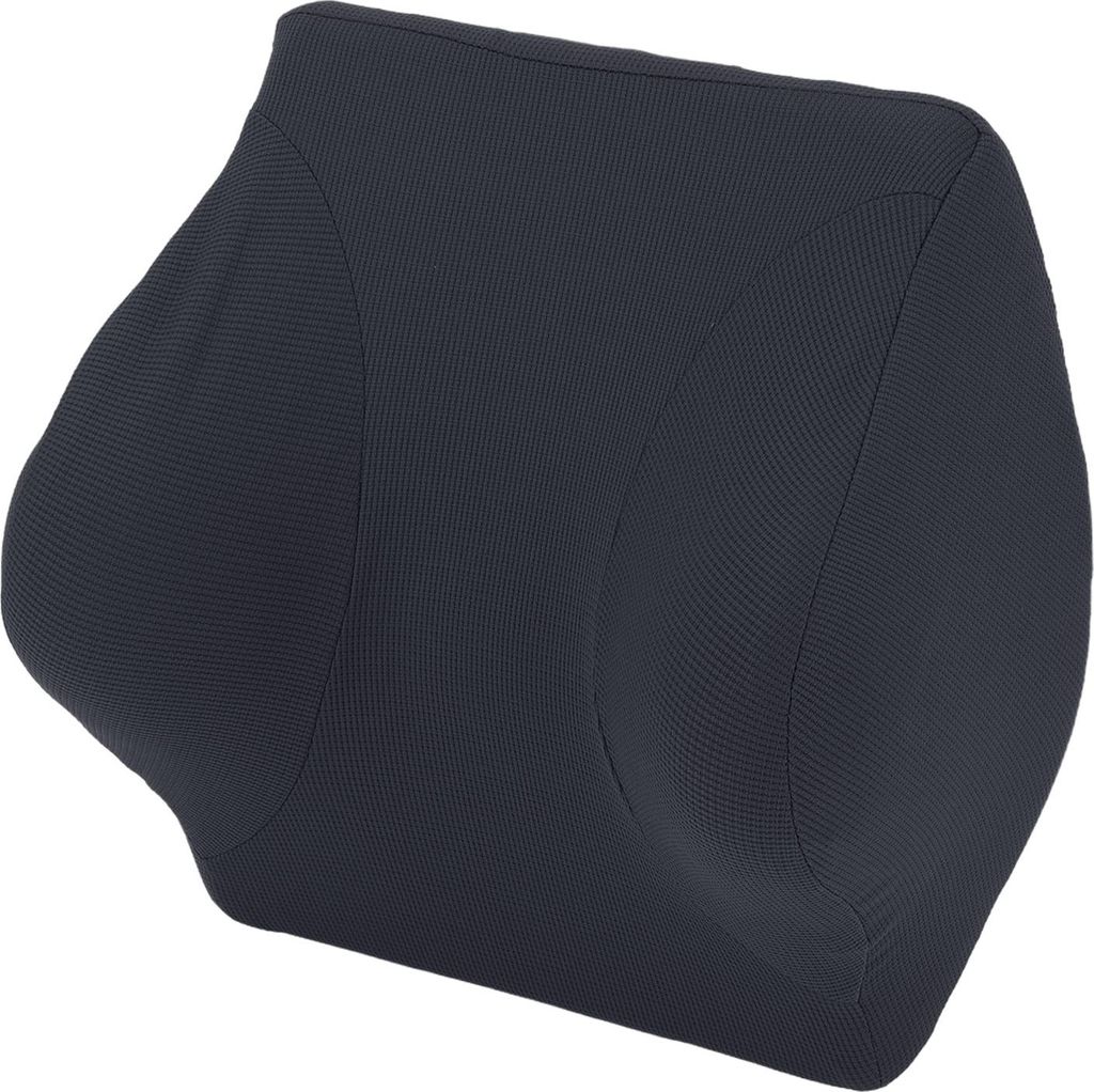 1 Stück Universal Auto Nackenkissen Unregelmäßig Geformtes Auto Kopfstützenkissen für Nacken Rücken Atmungsaktiv - Memory Foam Dunkelblau