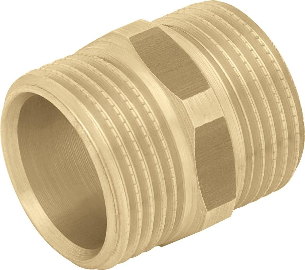 Messingverbinder GZ - G1/2"