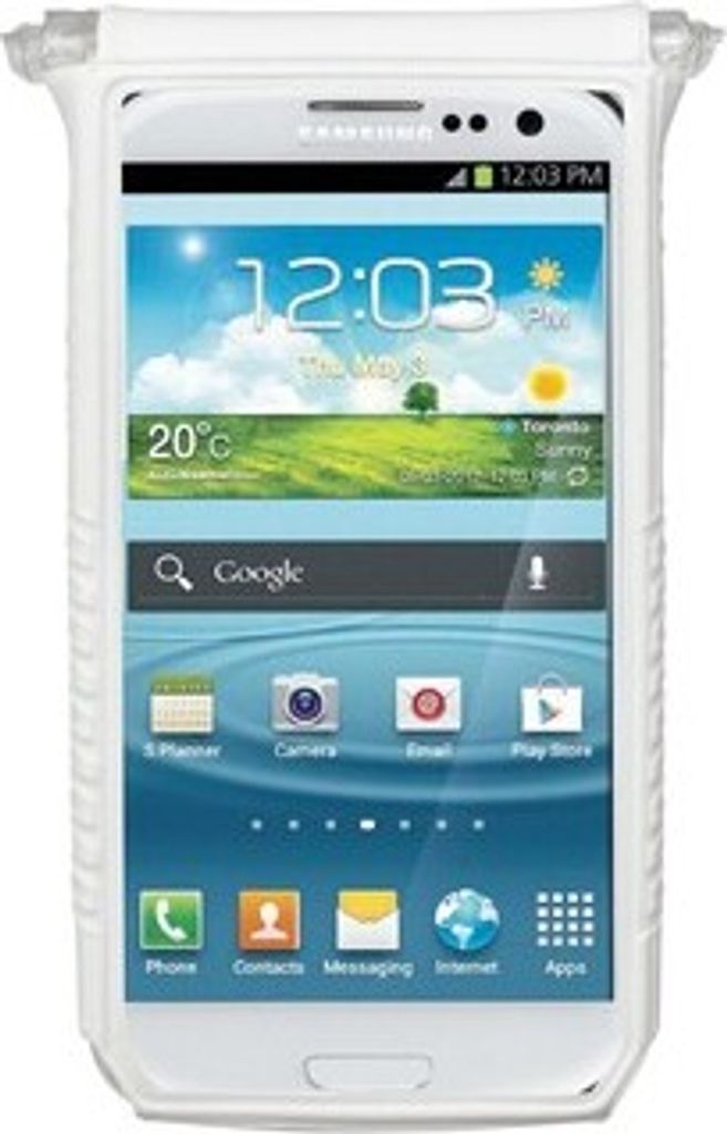 Topeak Handyhülle Smartphone DryBag 5", Weiß
