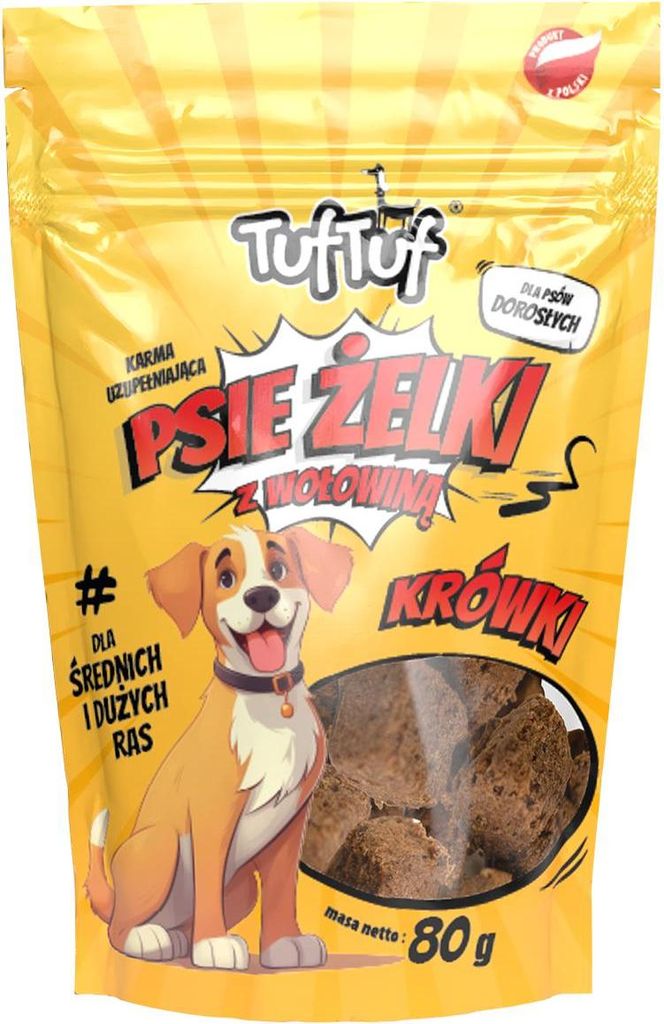 Psie pochúťky – psie maškrty – gumené medvedíky s príchuťou Obrázok produktu 