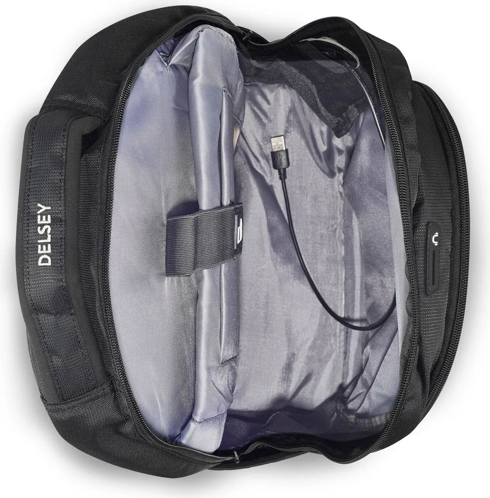 Sac à dos de loisirs Navigator DELSEY - Sac à dos informatique 29L Noir - 4