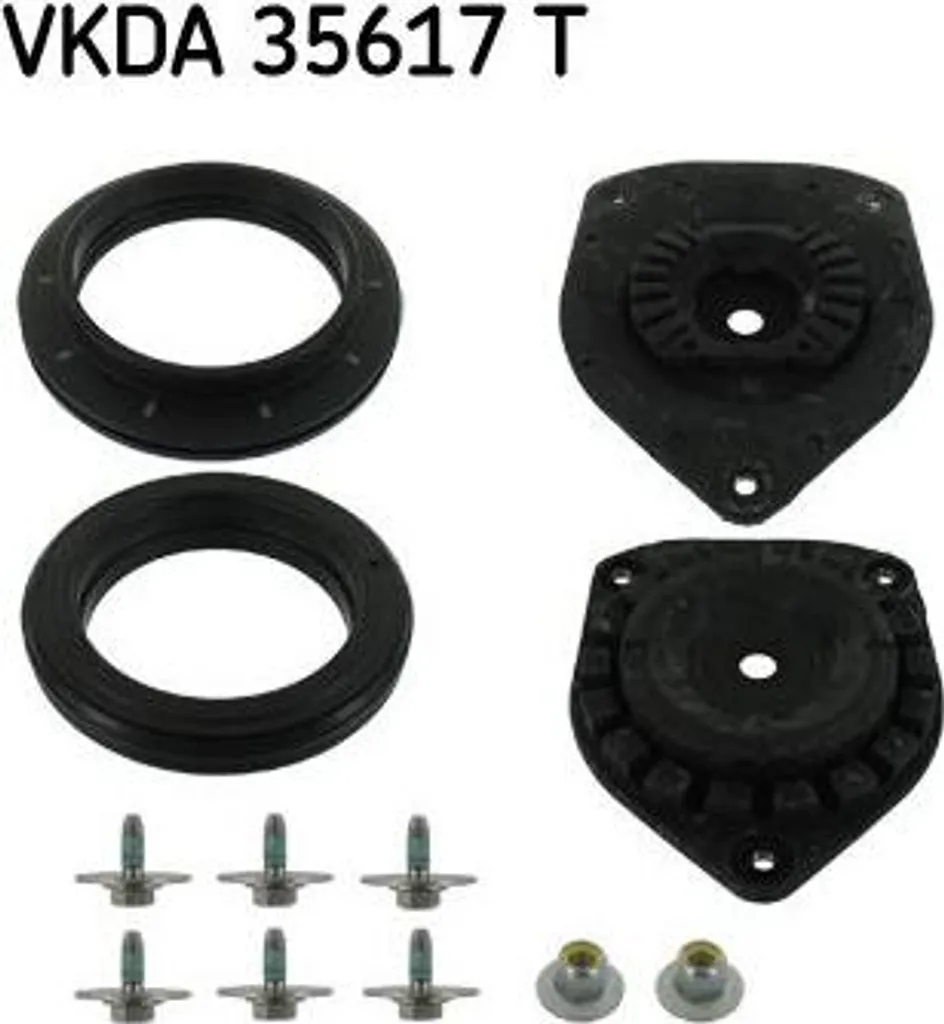 Supprimez les Bruits de Suspension Fluence avec SKF VKDA 35617 T Palier