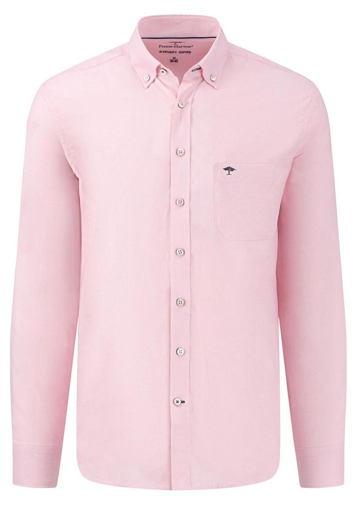 Fynch Hatton - Herren Oxford Hemd (10005500), Größe:M, Produktbild 