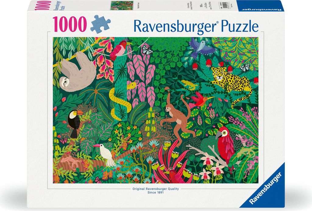 Ravensburger Puzzle 12001432 - Magical Rain Forrest - 1000 Teile Puzzle für Erwachsene und Kinder ab 14 Jahren in bewähr