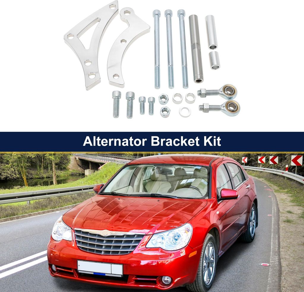 Alternator Bracket Kit Für Chrysler/Für dodg 1970-2024 Silberton Metall 1 Set