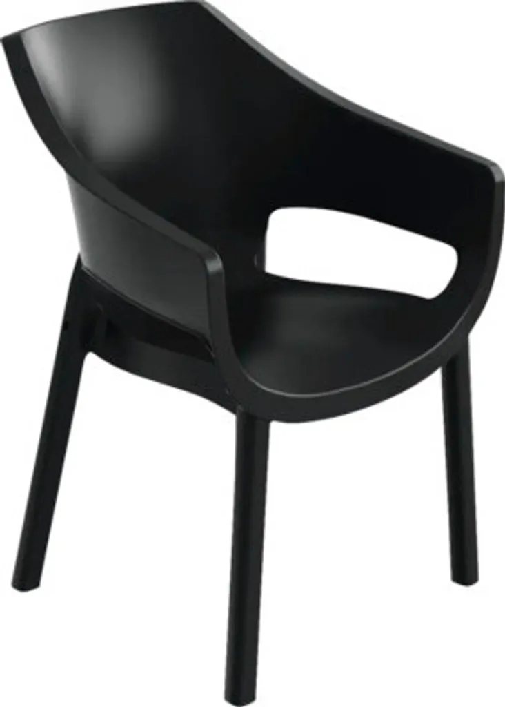 Mobilier de jardin durable Toomax LUNA graphite sans entretien hiver