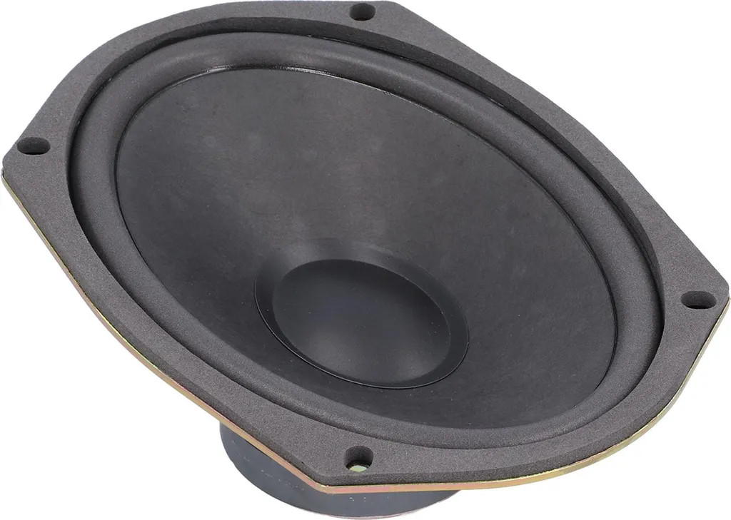 Haut-parleur coaxial de voiture noir universel 93 dB audio stéréo