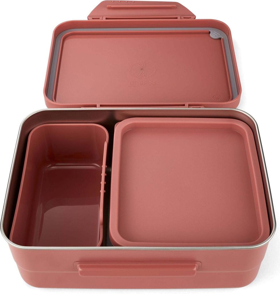 Satch Lunchbox Nordic Coral - Edelstahl Brotdose Produktbild 