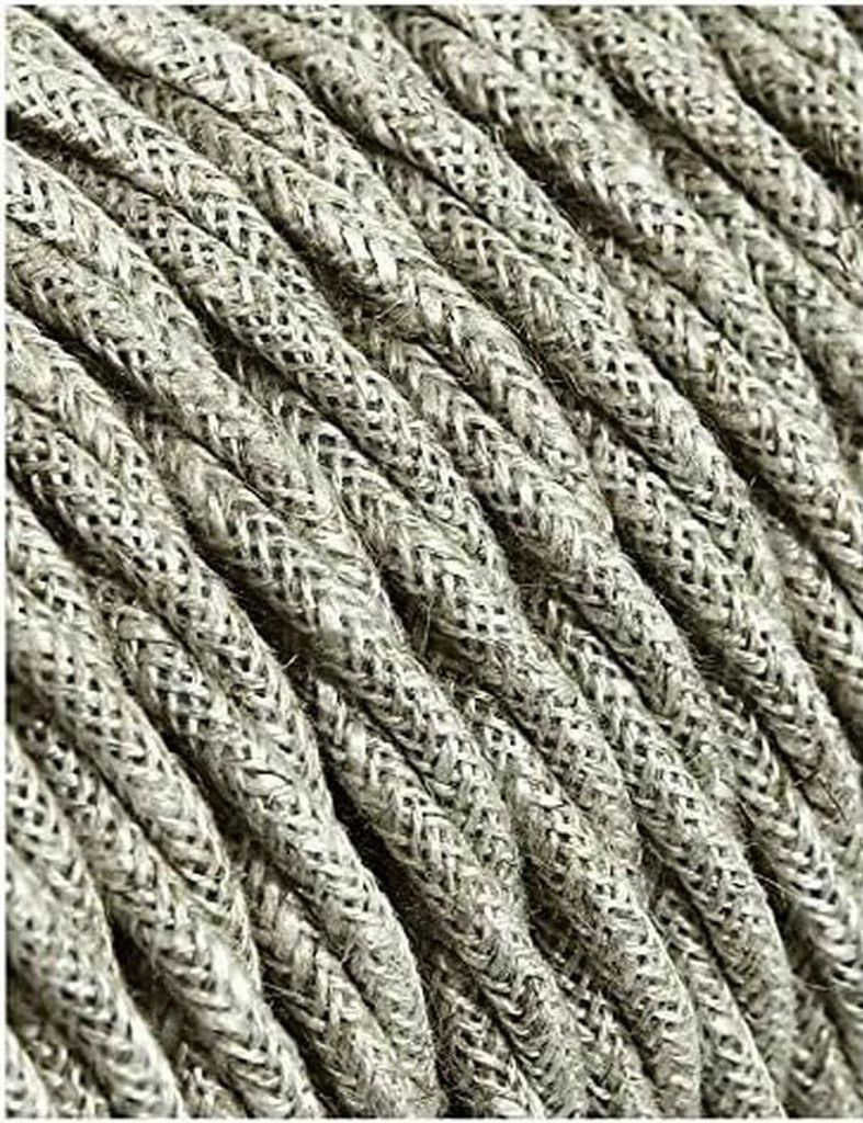 Kabel EDM 11881 Beige Lino 2 x 0,75 mm 5 m