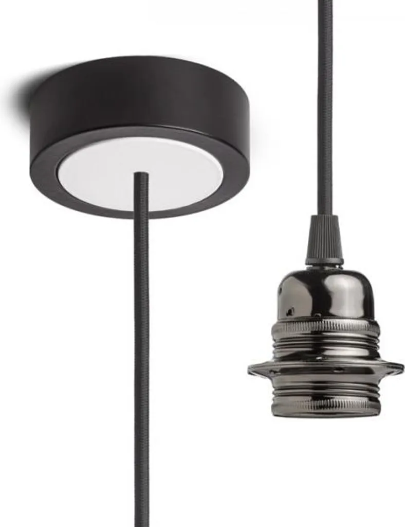 Set Sospensione HEX E27 230V LED 15W - Lampadario Design Industriale