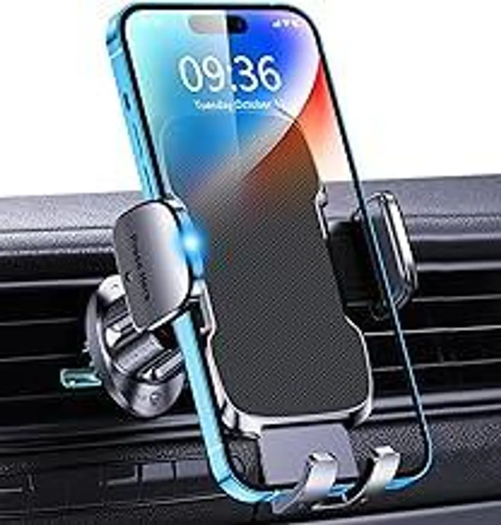 Supporto Glangeh Auto: Gancio 2025 per iPhone 17 Pro Max 360°