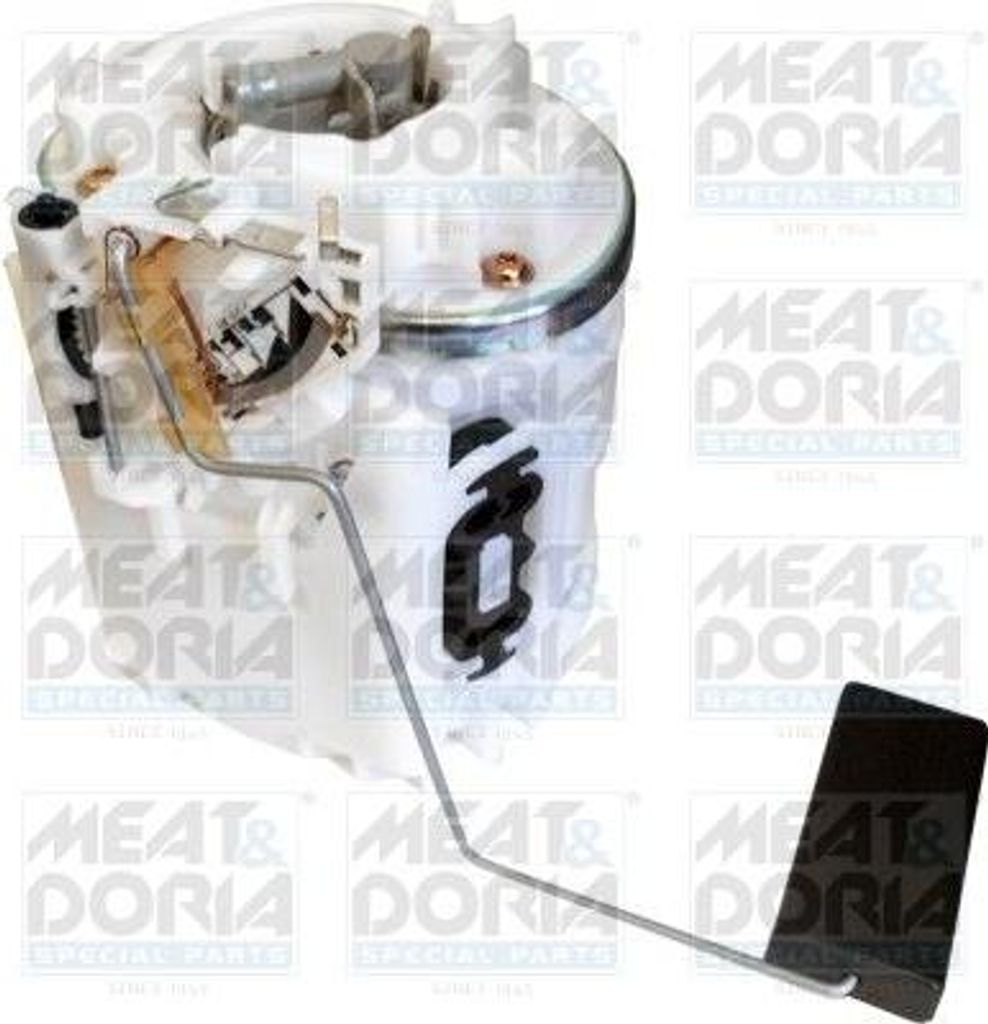 MEAT & DORIA 76410 Dralltopf, Kraftstoffpumpe OE 1H0919673C kompatibel mit Galaxy, Alhambra, Cordoba, Ibiza, Inca, Toledo, Caddy, Corrado, Golf III...