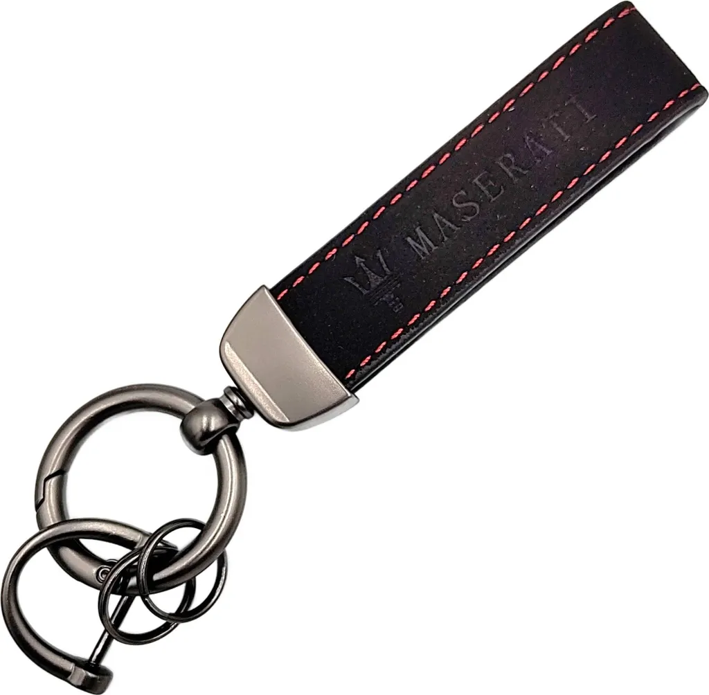 Portachiavi MASERATI Carbon Look | Accessorio Auto Sportivo Premium