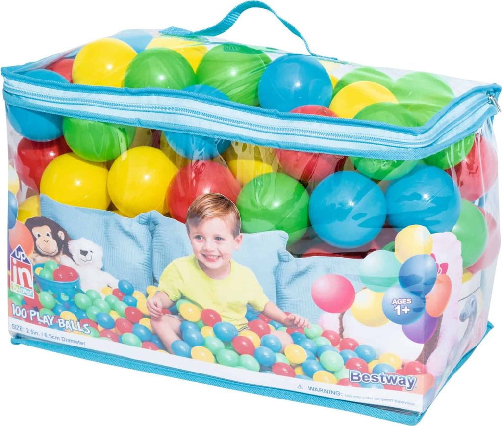 Bestway piłki do zabawy Splash and Play 100 szt. 6,5 cm Zdjęcie produktu 9