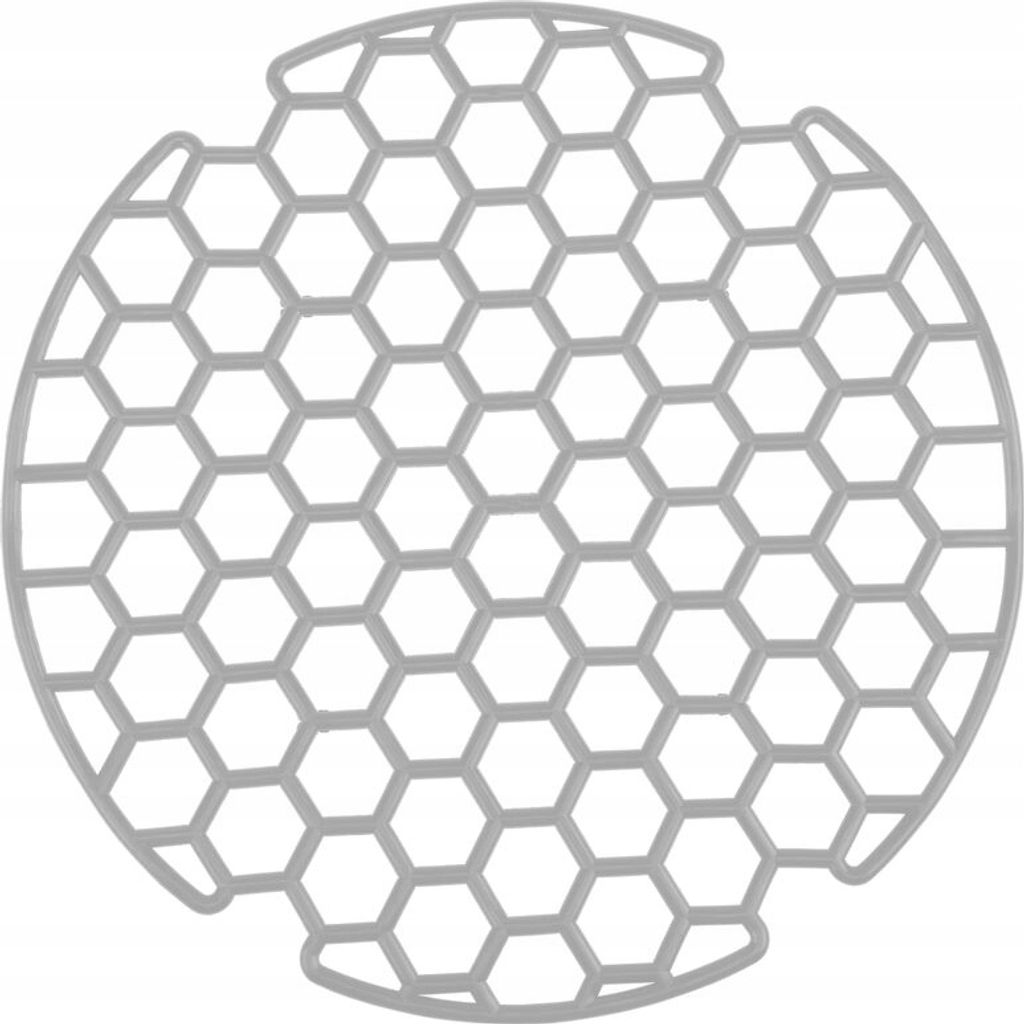 Spülbeckenrost Soft rund, grau, 31,5 cm