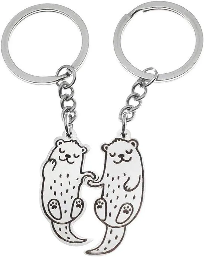 Décoration voiture loir argenté - Pendentif pour sac et idées cadeaux