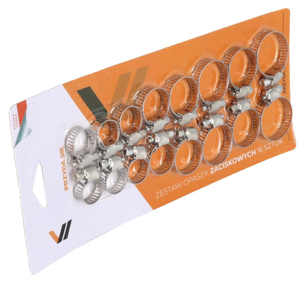 16 X Schlauchschellen Set Schlauchbinder Rohrschellen Produktbild 