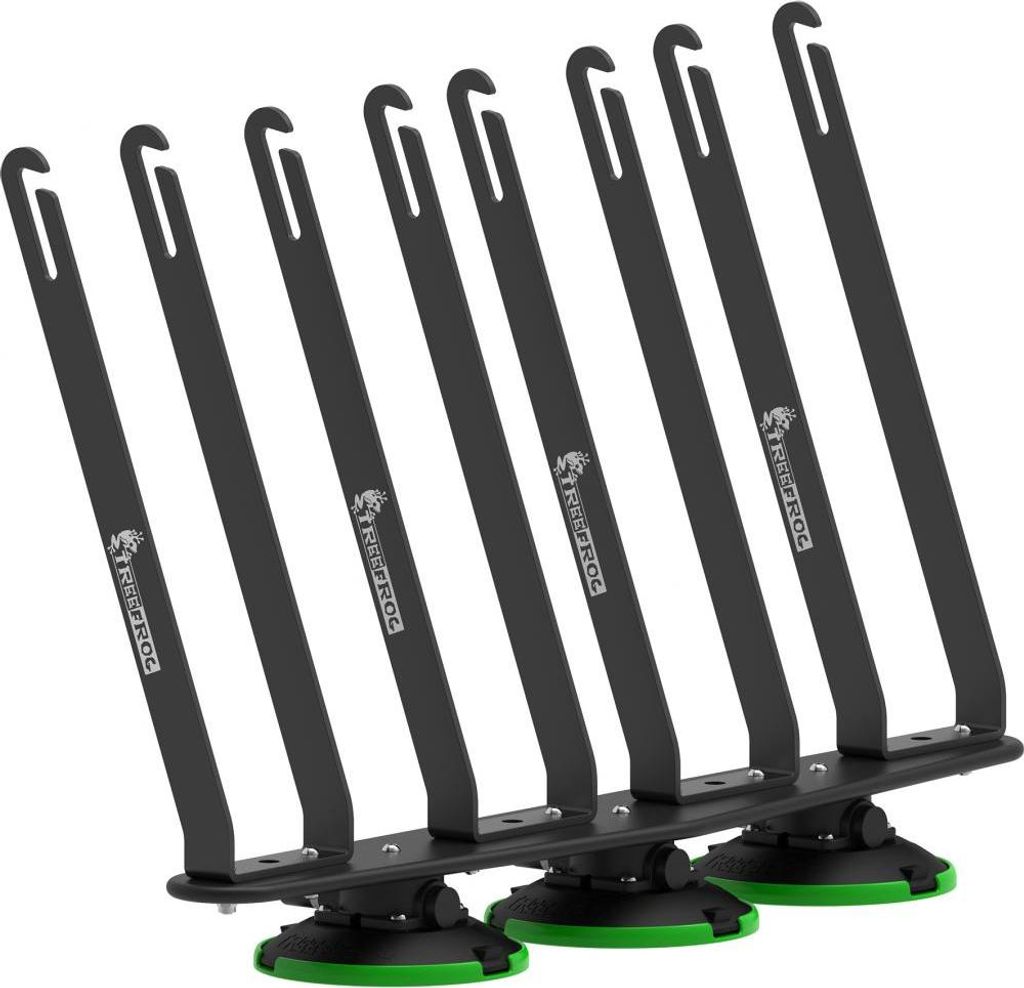 TreeFrog Laufradhalter L4 535 x 150 mm Schwarz - sicherer Transport von bis z...