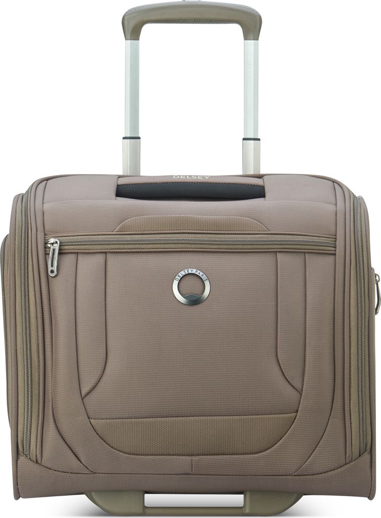 DELSEY PARIS Trolley mit Laptopfach Helium DLX 2-Wheel Under-Seater Mocha braun 39cm