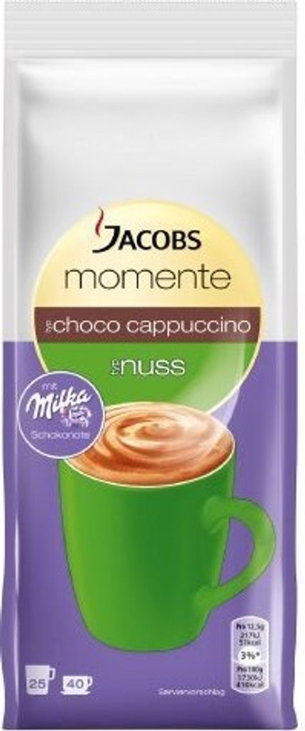 Jacobs Milka Cappuccino Choco Nuss aromatisiertes Produktbild 4