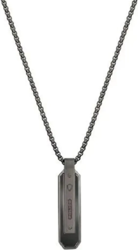 Collana Police Uomo PEJGN2008601 Rock Rebel | Acciaio Satinato Premium