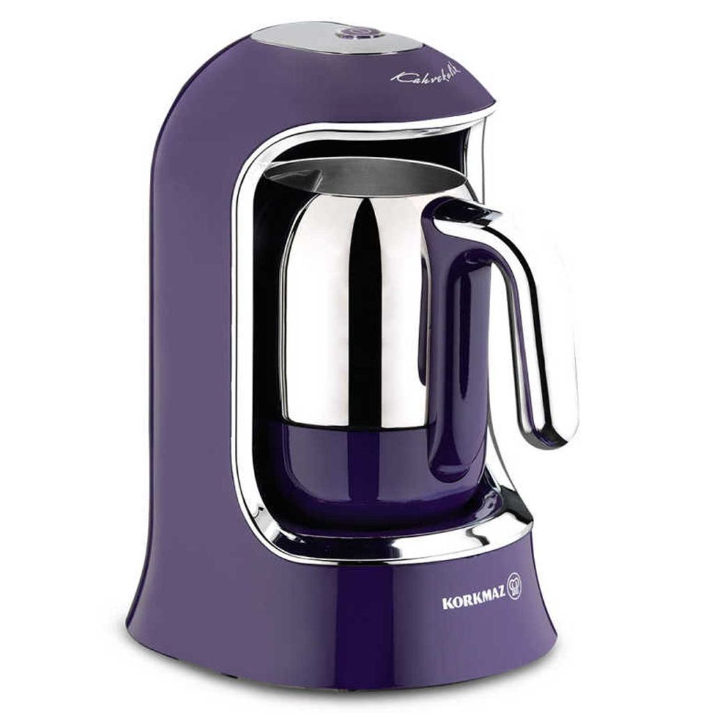 Korkmaz Kahvekolik Mokkamaschine Kaffeemaschine Lila A860-01