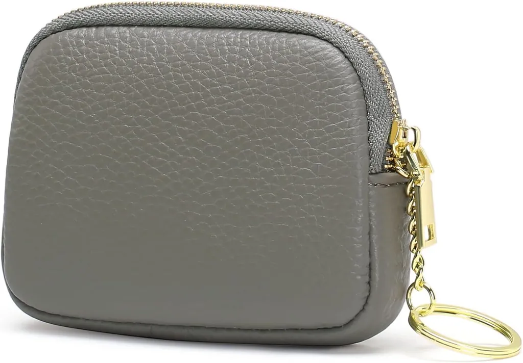 Mini Wallet Donna RFID - Portafoglio Piccolo con Zip e Slot Carte