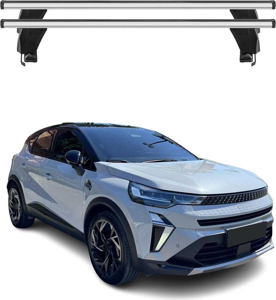 Menabo Dachträger Grundträger für Renault Symbioz 2024-2025 Alu Grau 2tlg