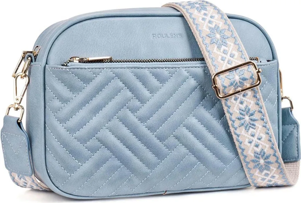 Sac de voyage femme protection RFID en cuir synthétique bandoulière