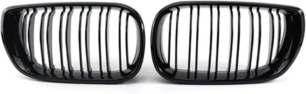 Grille de Calandre BMW E46 Facelift Noir Brillant : Stop au Chrome Usé - 5
