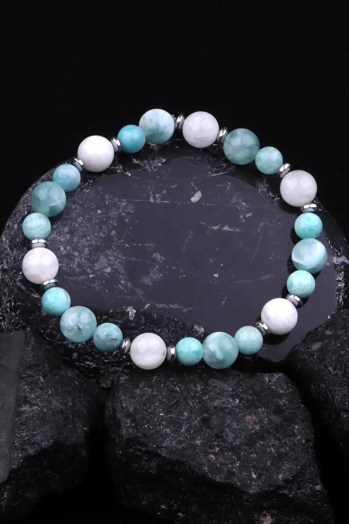 Bracelet en pierres naturelles pour l'harmonie et le bien-être