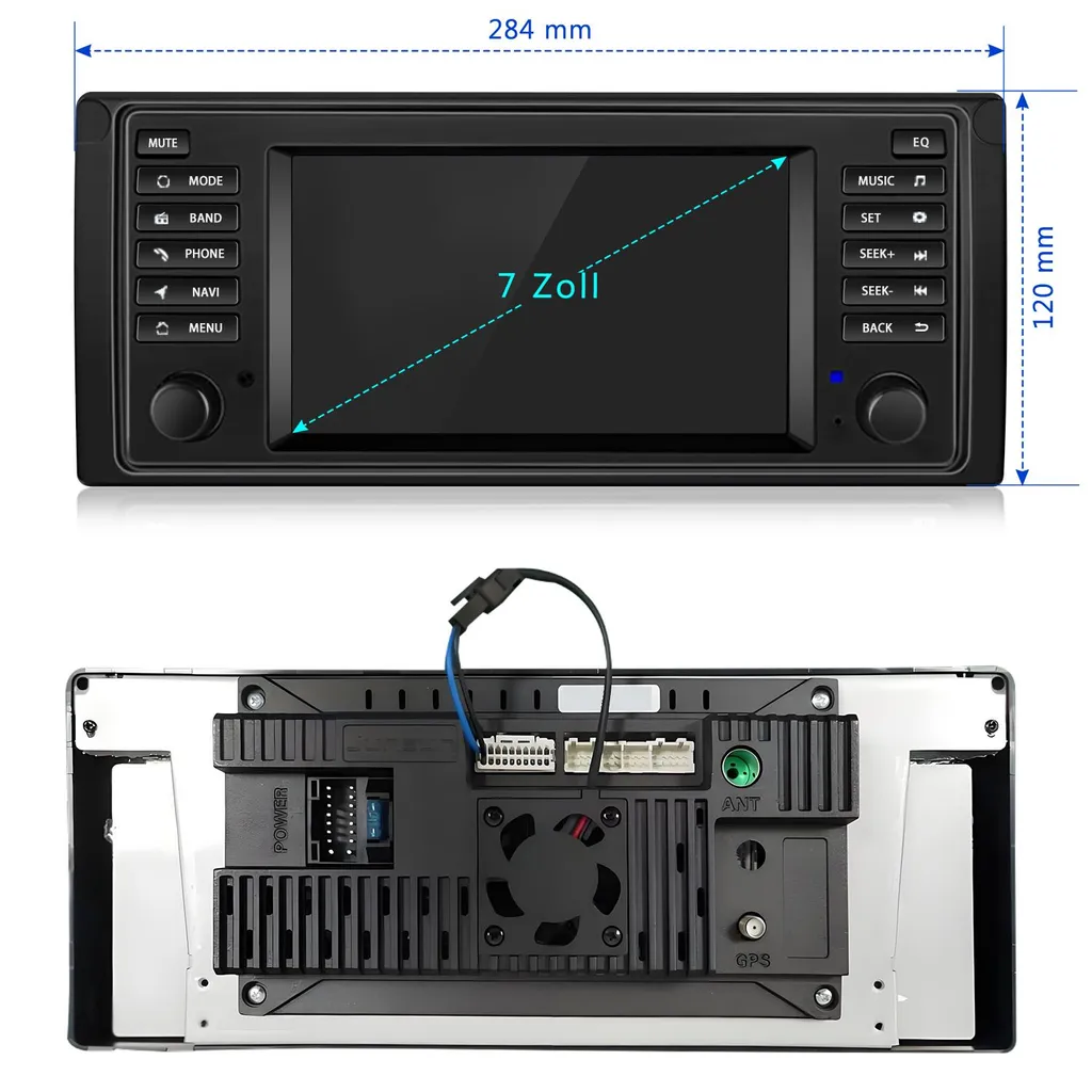 Autoradio BMW X5 E53 7" Android 13 CarPlay GPS: Offerta Imperdibile - 12