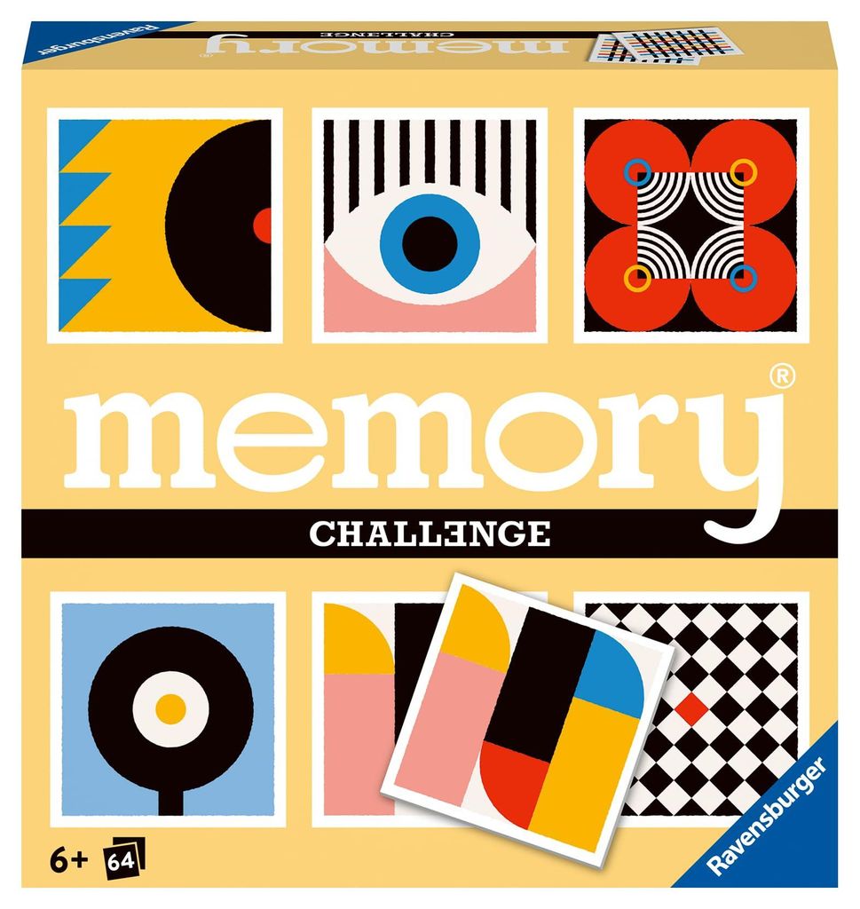 Challenge memory® Verrückte Muster Ravensburger 22462 Produktbild 
