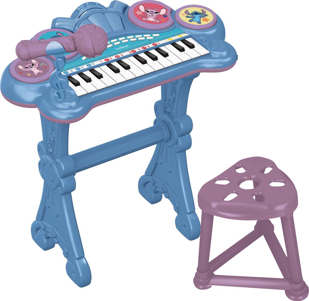 Stitch elektronisches Klavier mit Sitz und Mikrofon