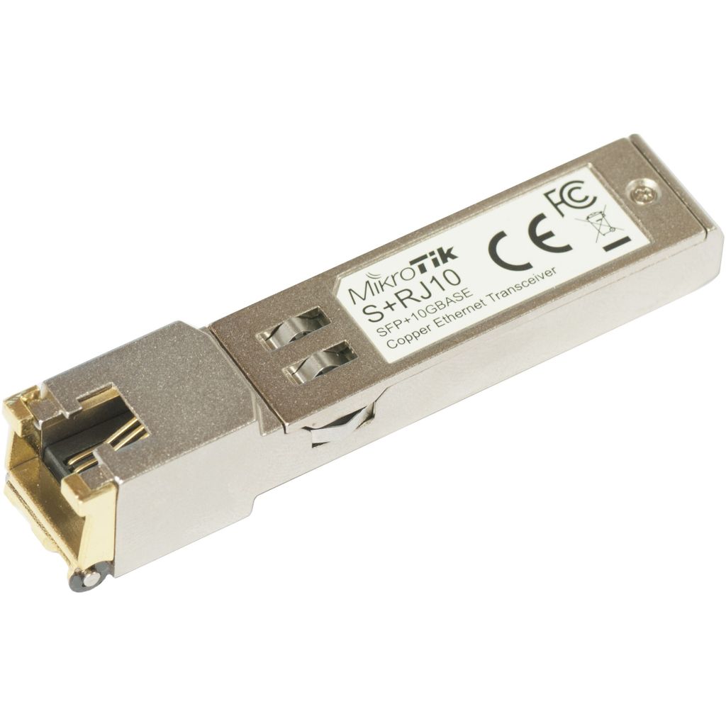 MikroTik S+RJ10 - SFP+-Transceiver-Modul - 10 GigE, 5 GigE, Produktbild 