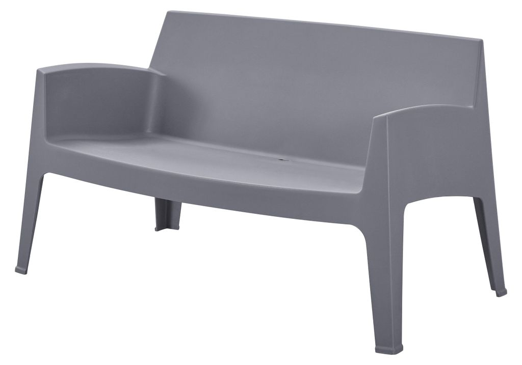 CHAIRS Recreo - Grau - 66,5/119/73 cm