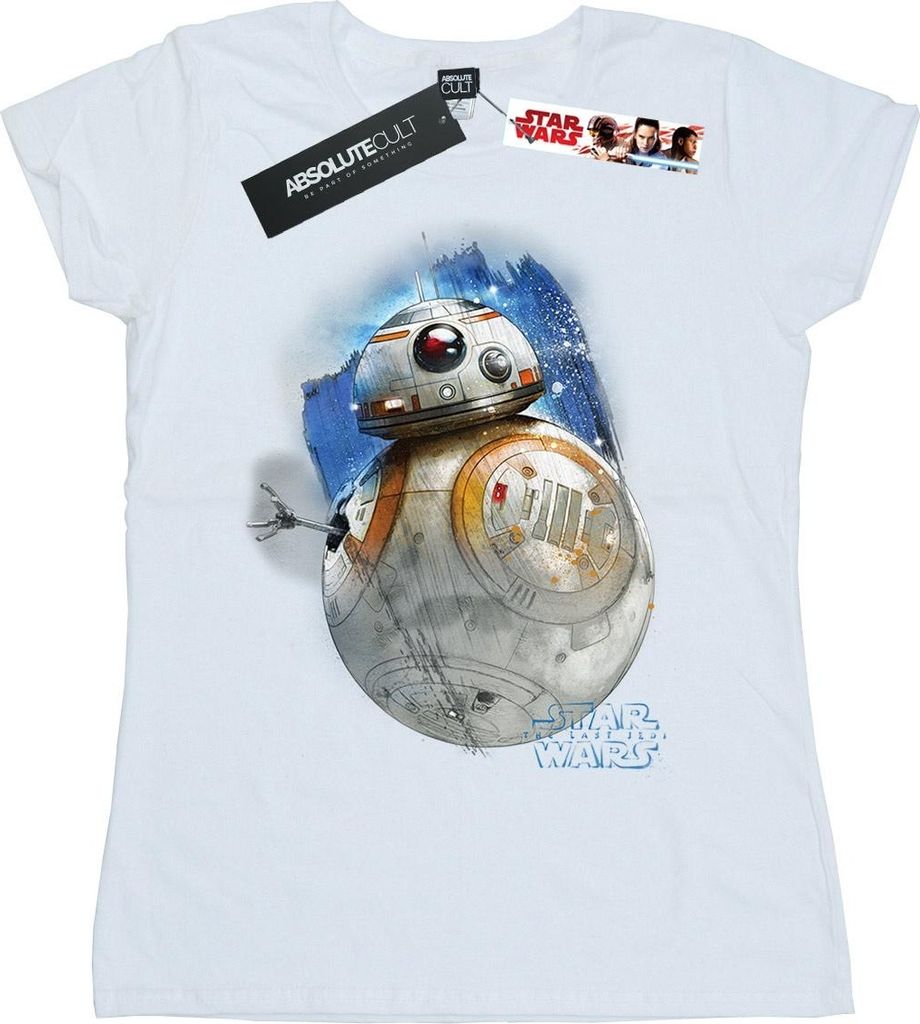 Star Wars: The Last Jedi - T-Shirt für Damen BI1061 (L) (Weiß)
