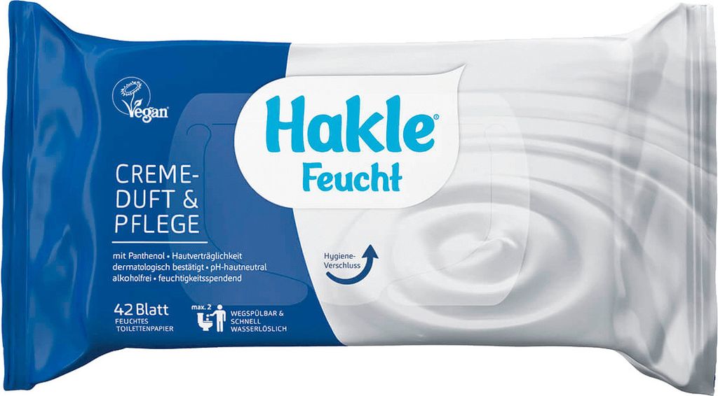 Hakle Moist Cream Vôňa a starostlivosť Obrázok produktu 