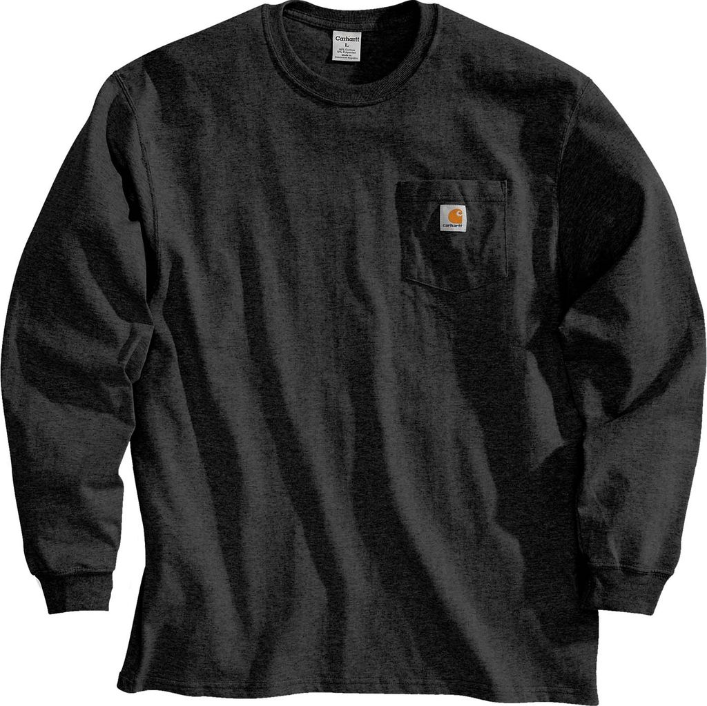 Carhartt Workwear Pocket Langarmshirt (Black,S)