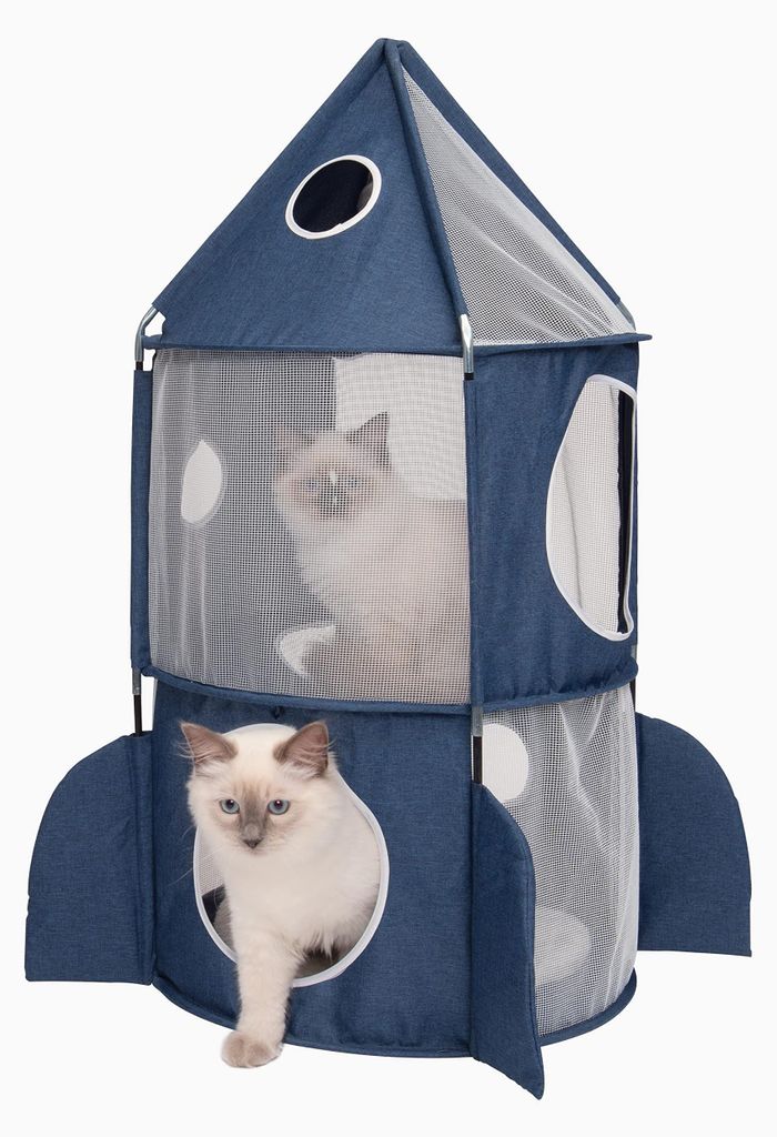 Catit Vesper-raketen Zuflucht Blau  Blau One Size Produktbild 