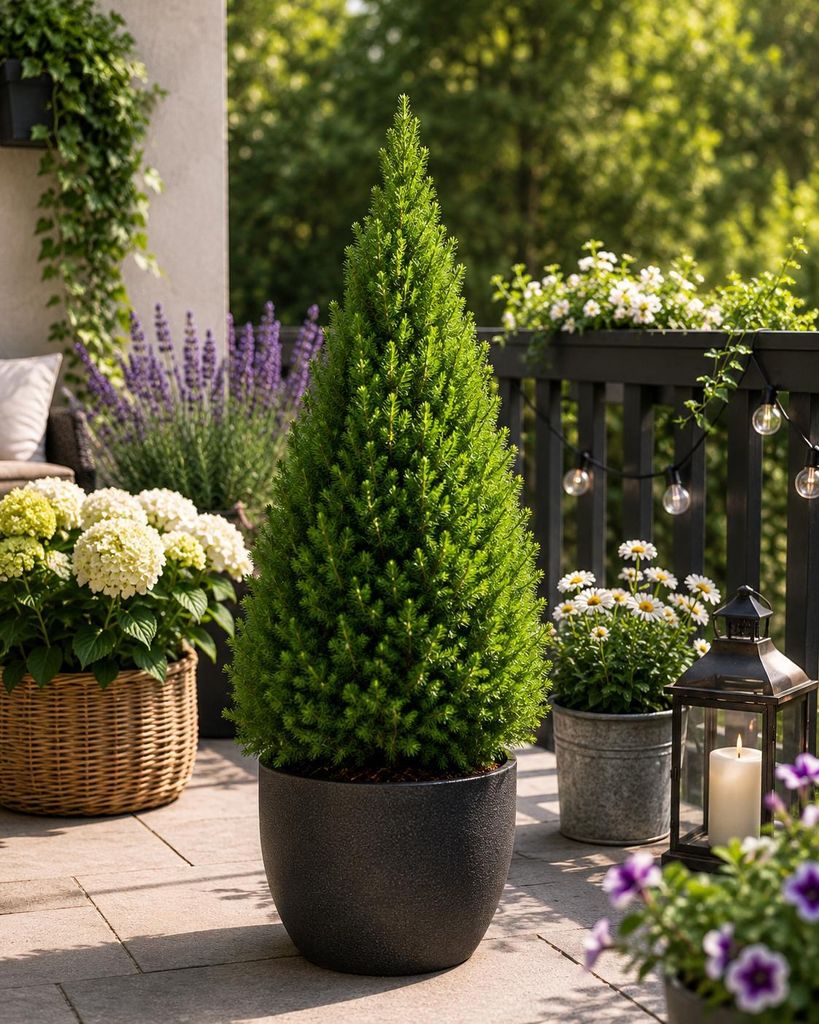 Picea glauca Conica 50 cm Zuckerhutfichte Zwergfichte Produktbild 