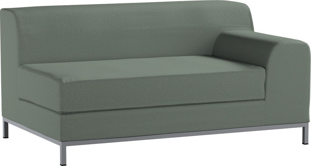 Dekoria Kramfors 2-Sitzer Sofabezug, Lehne rechts, grün, Bezug für Kramfors 2-Sitzer, Lehne rechts