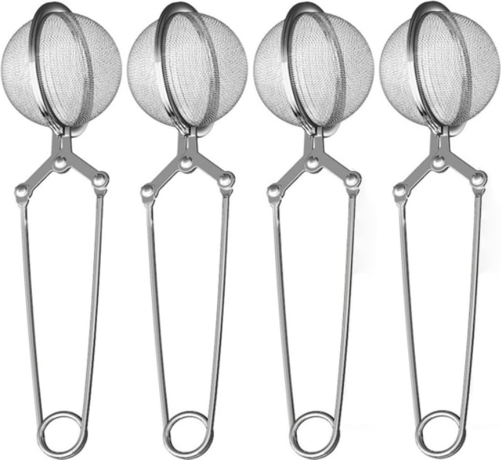 Bayli 4er Set Teezange aus Edelstahl für losen Tee | 4 Produktbild 