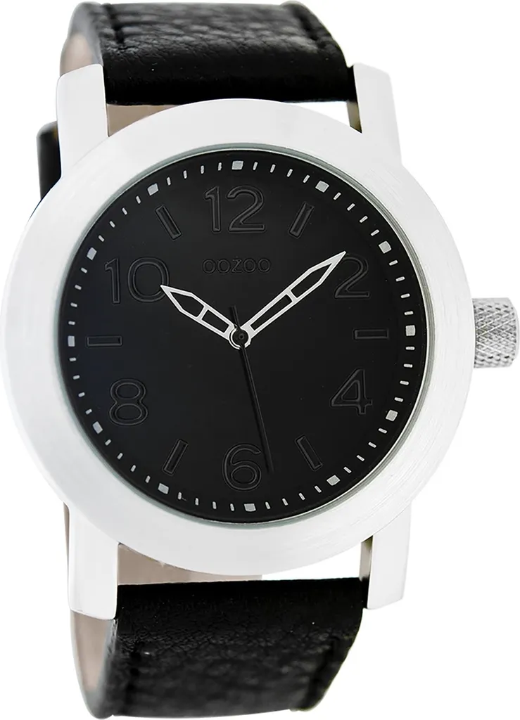 Orologio Oozoo UOC5154A Pelle Nera - Accessorio Business da Donna