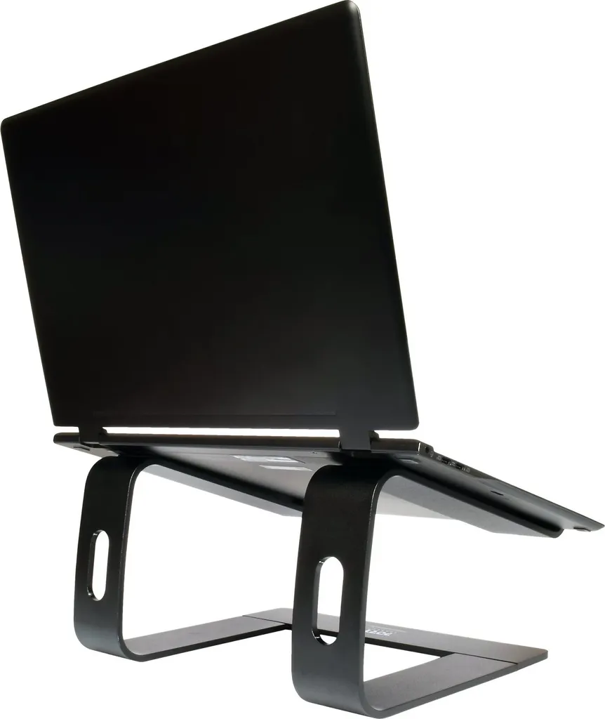 Support ventilé Port NB Ergonomic Notebook Stand Aluminium argent