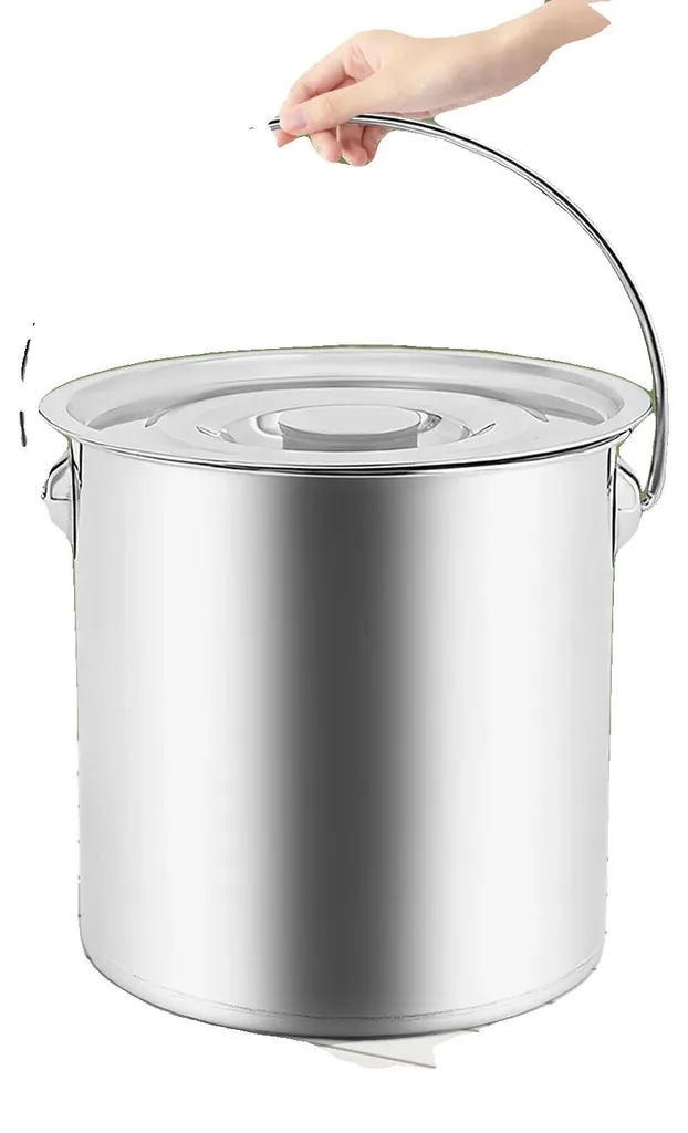 Seau inox alimentaire 12L anti-rouille - Fini les seaux plastiques fragiles